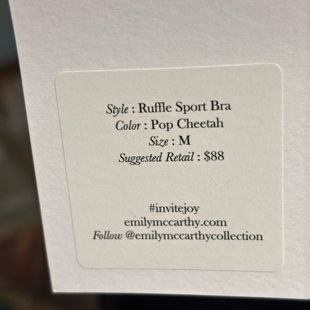 Colorful Ruffled Crop Top - Picture 3 of 3